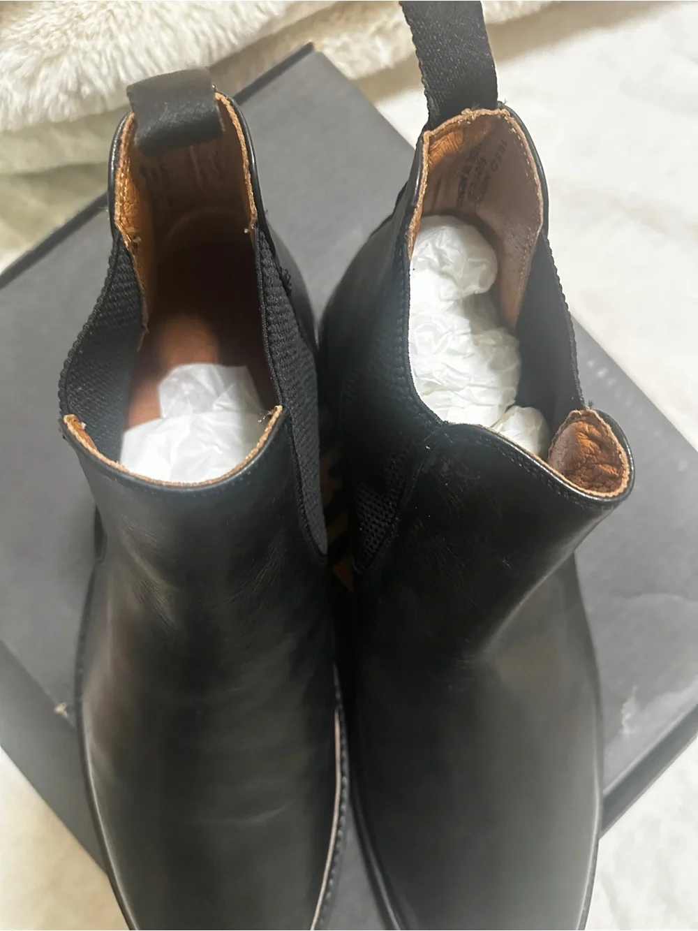 Frye Paul Chelsea Boots | Men’s 10.5M | Black Leather | New in Box